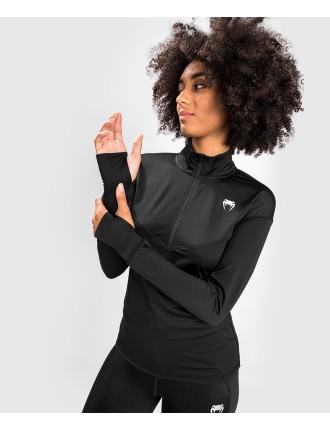 Top Choice Venum Essential Women's Base Layer Top - Black Limited Stock