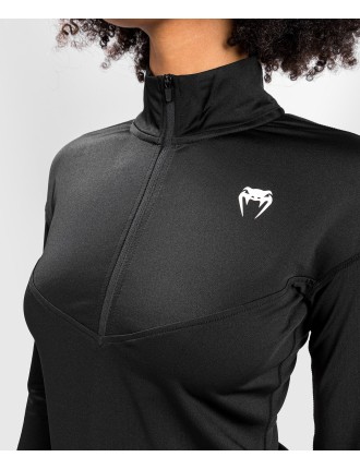 Top Choice Venum Essential Women's Base Layer Top - Black Limited Stock