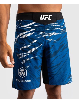 Top Choice UFC Fusion by Venum Personalized Authentic Fight Night Men's Fight Short - Long Fit - Blue New Release