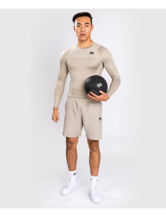 Top Choice Venum G-Fit Air Rashguard Longsleeve - Sand Available for Immediate Shipping