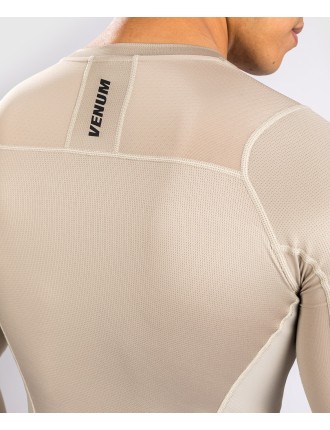 Top Choice Venum G-Fit Air Rashguard Longsleeve - Sand Available for Immediate Shipping