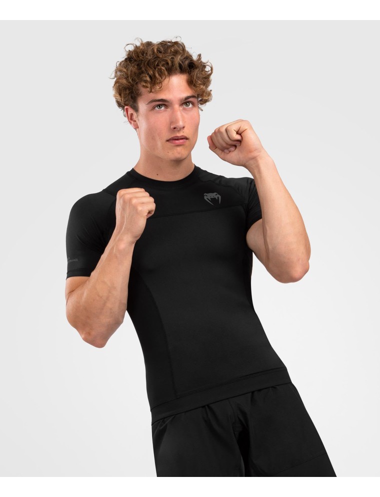 Top Choice Venum G-Fit Air Rashguard Shortsleeve - Black New Release