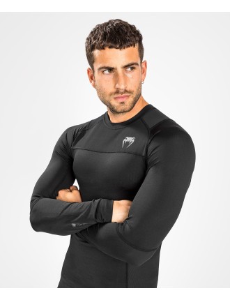 Top Choice Venum G-Fit Air Rashguards Longsleeve - Black On Hand Now