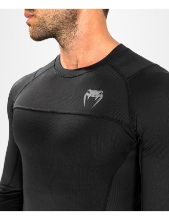 Top Choice Venum G-Fit Air Rashguards Longsleeve - Black On Hand Now