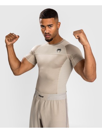 Top Choice Venum G-Fit Air Rashguards Shortsleeve - Sand Fresh Release