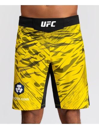 Top Choice UFC Fusion by Venum Personalized Authentic Fight Night Men's Fight Short - Long Fit - Yellow Limited Stock