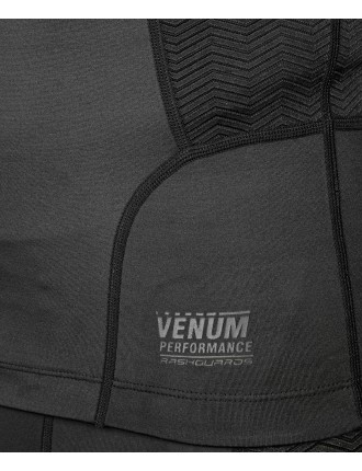 Top Choice Venum G-Fit Rashguard - Long Sleeves - Black Ready for Shipment