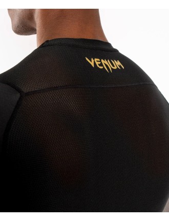 Top Choice Venum G-Fit Rashguard - Short Sleeves - Black/Gold Fresh Release