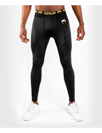 Top Choice Venum G-Fit Spats - Black/Gold Just Launched