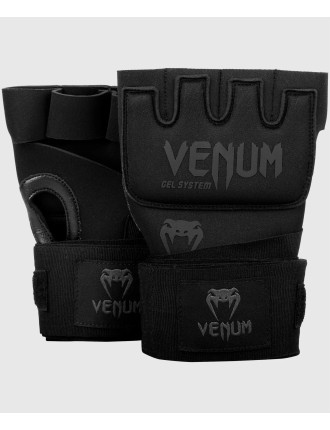 Top Choice Venum Gel Kontact Quick Wraps - Black/Black Ready for Shipment