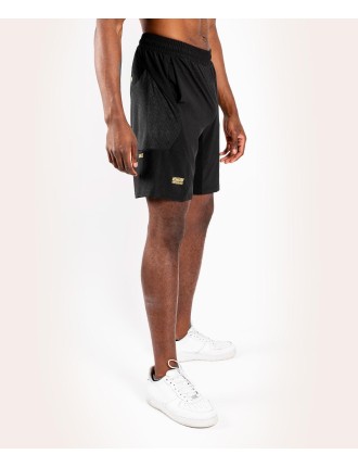 Top Choice Venum G-Fit Training Shorts - Black/Gold Available for Immediate Shipping