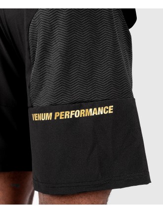 Top Choice Venum G-Fit Training Shorts - Black/Gold Available for Immediate Shipping