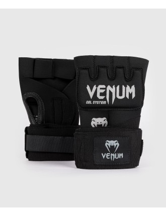 Top Choice Venum Gel Kontact Quick Wraps - Black/Silver