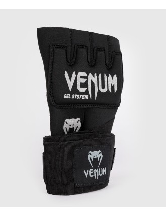 Top Choice Venum Gel Kontact Quick Wraps - Black/Silver