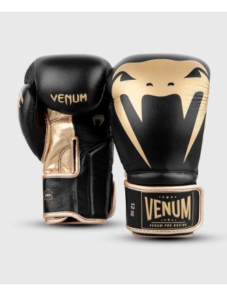 Top Choice Venum Giant 2.0 Pro Boxing Gloves Velcro - Black/Gold Immediate Availability