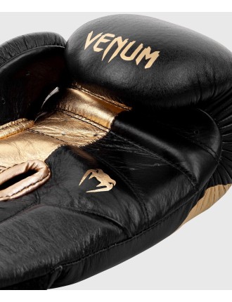 Top Choice Venum Giant 2.0 Pro Boxing Gloves Velcro - Black/Gold Immediate Availability