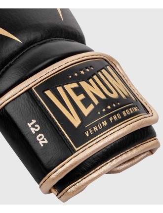 Top Choice Venum Giant 2.0 Pro Boxing Gloves Velcro - Black/Gold Immediate Availability