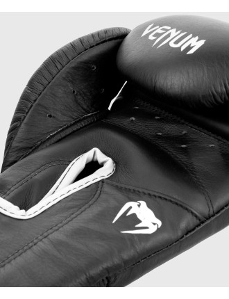 Top Choice Venum Giant 2.0 Pro Boxing Gloves Velcro - Black/White