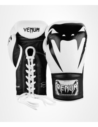 Top Choice Venum Giant 2.0 Pro Boxing Gloves - With Laces - White/Black Available for Immediate Shipping