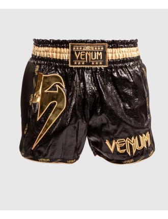 Top Choice Venum Giant Foil Muay Thai Shorts - Black/Gold Available Now