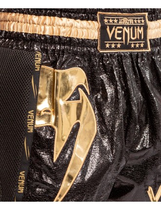 Top Choice Venum Giant Foil Muay Thai Shorts - Black/Gold Available Now