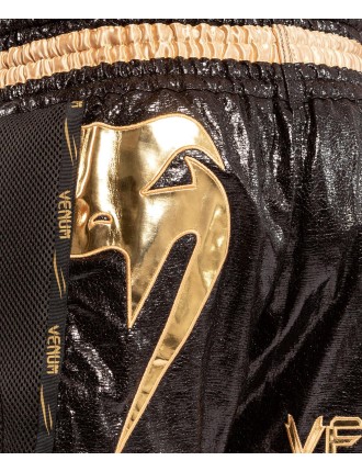 Top Choice Venum Giant Foil Muay Thai Shorts - Black/Gold Available Now