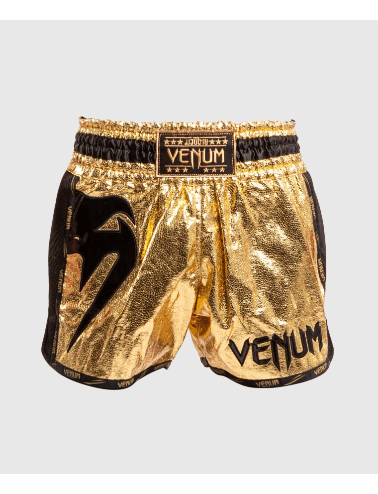 Top Choice Venum Giant Foil Muay Thai Shorts - Gold/Black Hot New Item