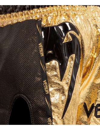 Top Choice Venum Giant Foil Muay Thai Shorts - Gold/Black Hot New Item