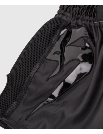 Top Choice Venum Giant Muay Thai Shorts - Black/Black Ready for Shipment