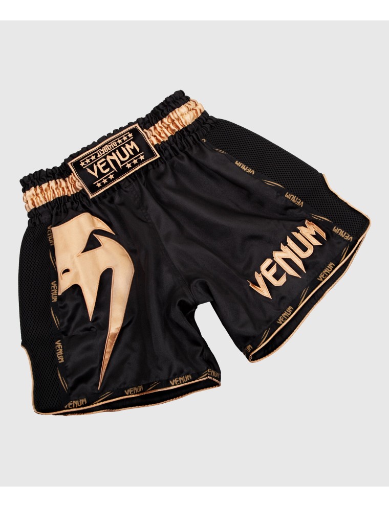 Top Choice Venum Giant Muay Thai Shorts - Black/Gold Latest Edition