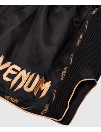 Top Choice Venum Giant Muay Thai Shorts - Black/Gold Latest Edition