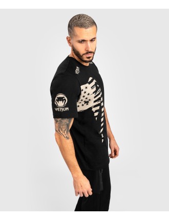 Top Choice VENUM GIANT USA T-SHIRT - REGULAR FIT - BLACK