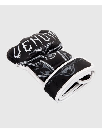 Top Choice Venum Gladiator 3.0 MMA Gloves - Black/White Limited Stock