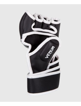 Top Choice Venum Gladiator 3.0 MMA Gloves - Black/White Limited Stock