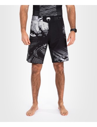 Top Choice Venum Gorilla Jungle Fightshort - Black/White Fresh Release