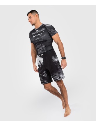 Top Choice Venum Gorilla Jungle Fightshort - Black/White Fresh Release