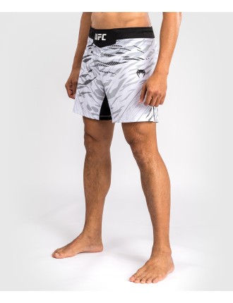 Top Choice UFC Fusion by Venum Personalized Authentic Fight Night Men's Fight Short - Short Fit - White New Stock