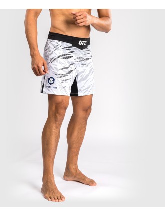 Top Choice UFC Fusion by Venum Personalized Authentic Fight Night Men's Fight Short - Short Fit - White New Stock