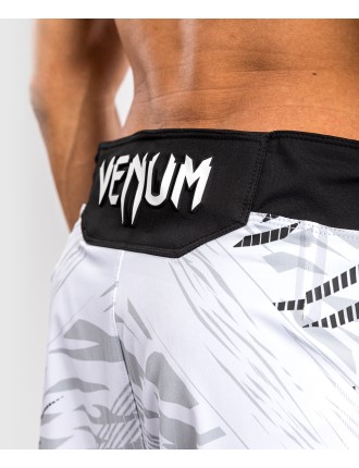 Top Choice UFC Fusion by Venum Personalized Authentic Fight Night Men's Fight Short - Short Fit - White New Stock