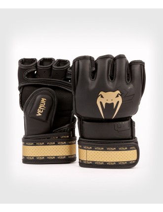 Top Choice Venum Impact 2.0 MMA Gloves - Black/Gold New Release