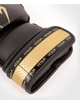 Top Choice Venum Impact 2.0 MMA Gloves - Black/Gold New Release