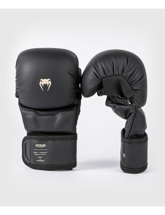 Top Choice Venum Impact Evo Sparring MMA Gloves - Black On Hand Now