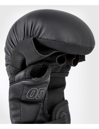 Top Choice Venum Impact Evo Sparring MMA Gloves - Black On Hand Now