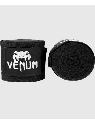 Top Choice Venum Kontact Boxing Hand Wraps - Black - 98 in Available for Immediate Shipping