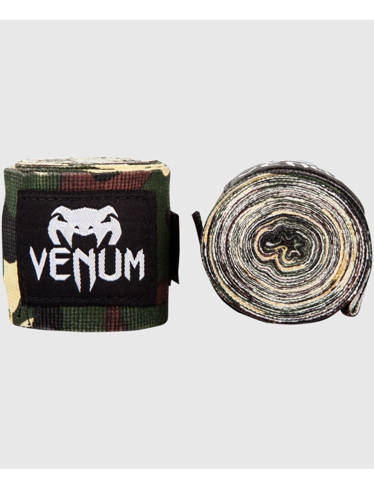 Top Choice Venum Kontact Boxing Hand Wraps - Forest Camo  - 98 in Limited Stock