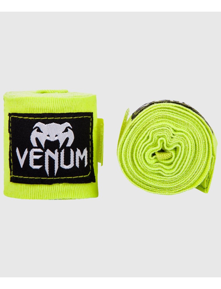 Top Choice Venum Kontact Boxing Handwraps - Neon Yellow - 98 in