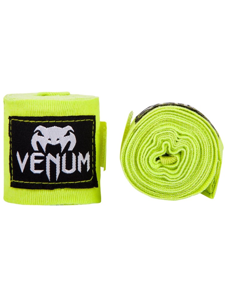 Top Choice Venum Kontact Boxing Handwraps - 4.5m - Neon Yellow Fresh Release