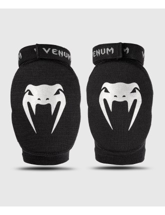 Top Choice Venum Kontact Elbow Guards - Black/Silver