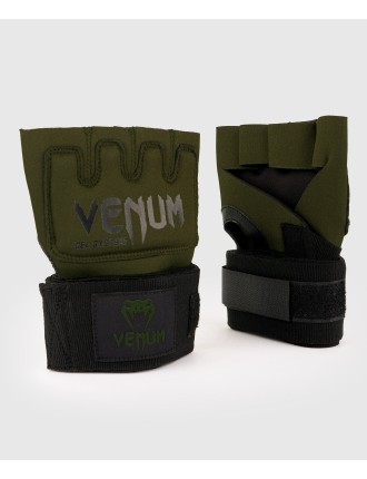 Top Choice Venum Kontact Gel Glove Wraps - Khaki/Black New Stock