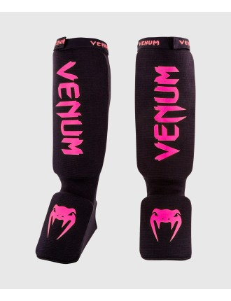 Top Choice Venum Kontact Shin Guards - Black/Neo Pink Limited Stock